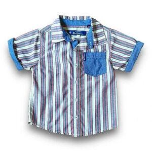 Ben Sherman | Toddler Short Sleeve Button Down (2T)